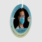 Les ornements de Noël à thème du docteur Médicale (devant)