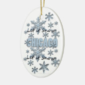 Les ornements de Noël de Chicago (Gauche)
