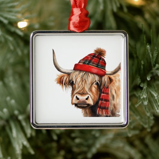 Les ornements de Noël de la vache Highland (Arbre)