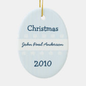 Les ornements de Noël du 1er bébé (Dos)