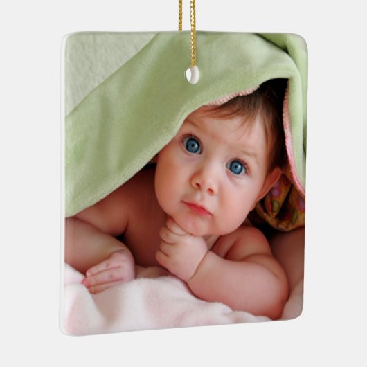 Les ornements de Noël du 1er bébé (Droite)