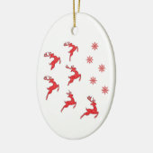 Les ornements ovales des rennes (Gauche)