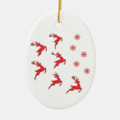 Les ornements ovales des rennes (Devant)