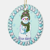 Les ornements Snowman Granny (Gauche)