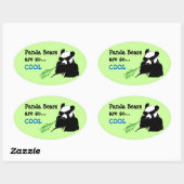 Les Ours De Panda Sont Si Cool Stickers (Feuille)