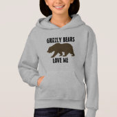 LES OURS GRIZZLY M'AIMENT LES T-shirts SWEAT - SHI (Devant)