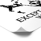 Les ours vous tueront Drôle Poster (Coin)