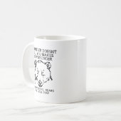 Les ours vous tueront Mug drôle (Devant gauche)