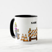 Les ouvrières du bâtiment nomment Mug (Devant gauche)