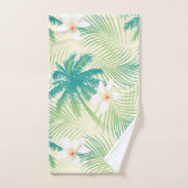 Les palmiers tropicaux d'été (Serviette à main)