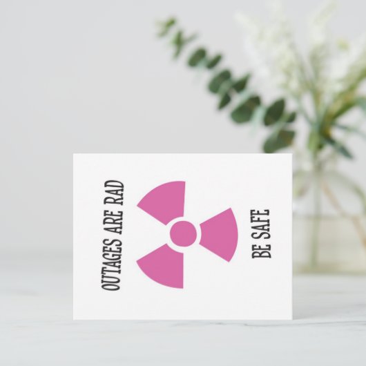 Les pannes sont fréquentes - Carte postale (Debout devant)