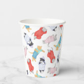 LES PANTALONS DE CHAT Gobelets en papier (Verso)