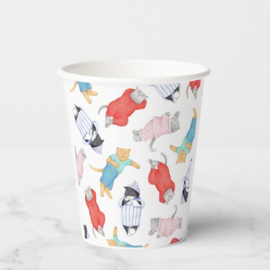 LES PANTALONS DE CHAT Gobelets en papier (Recto)