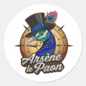Les paon-tastiques stickers ! (Devant)