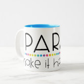 Les paraprofessionnels le font se produire tasse (Devant gauche)