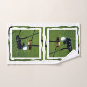 Les Parcours De Golf Font La Part, (Serviette à main)
