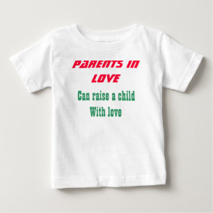 Les parents amoureux t-shirts pour bébés