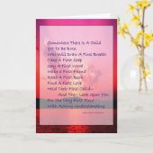 Les Parents Seront Carte De Voeux (Fleur jaune)