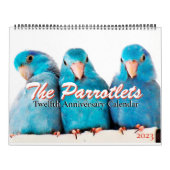 Les Parrotlets 2023 Calendrier des 12 ans (Protection)