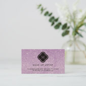 Les parties scintillantes pourpres miroitent carte (Debout devant)