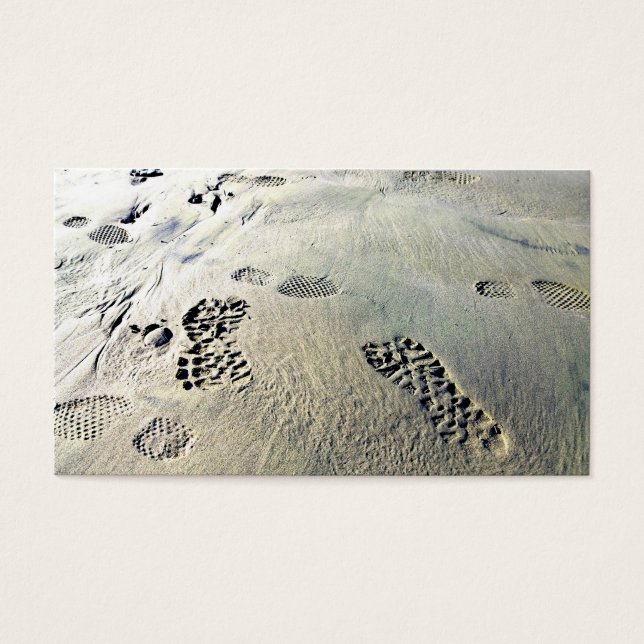 Les pas dans le sable (Devant)