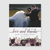 Les passions de Moody | Magnet de Merci violet spe (Devant)