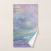 Les Pastels Whimsical | Dreamy Muted Rainbow Mottl (Serviette à main)