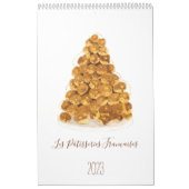 Les Pâtisseries Françaises Calendar Kalender (Hoes)