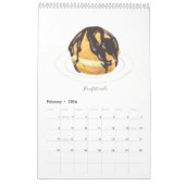 Les Pâtisseries Françaises Calendar Kalender (Feb 2026)