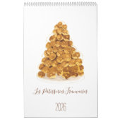 Les Pâtisseries Françaises  Calendrier (Protection)