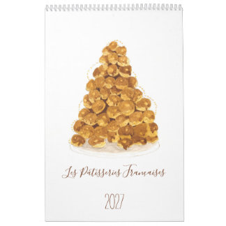 Les Pâtisseries Françaises Kalender