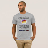 Les Patriotes Prêtent Serment Au T-shirt De La Con (Devant entier)