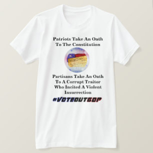 Les Patriotes Prêtent Serment Au T-shirt De La Con