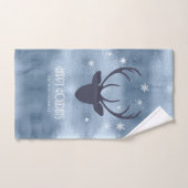 Les Patters de Christmas Blue ID861 (Serviette à main)