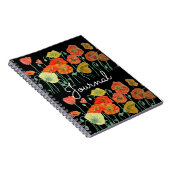 Les pavots à fleurs Red Orange Poppy Journal de l' (Côté Droit)