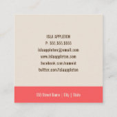 Les pêches et la crème ont quadrillé le carte de (Dos)