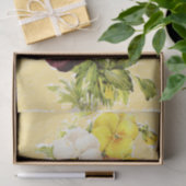 Les pensées Antiqued le papier de soie de soie (Cadeau)