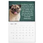 Les pensées de mon calendrier Carlin (Mar 2027)