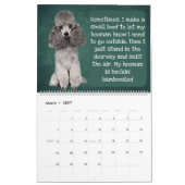 Les pensées de mon calendrier des poules (Mar 2027)
