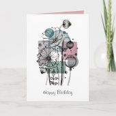 Les Pépites Doodent En Encre Et Carte Aquarelle (Devant)