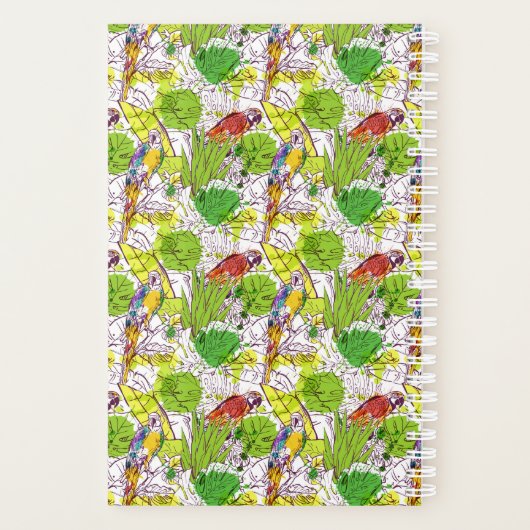 Les perroquets tropicaux (Dos)