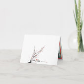 Les perruches d'écarlate ont personnalisé le Merci (Dos)