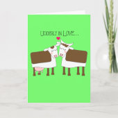 Les personnes âgées amoureuses de la carte de Sain (Devant)