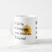 Les Petites Filles Deviennent De Fortes Femmes Mug (Devant gauche)