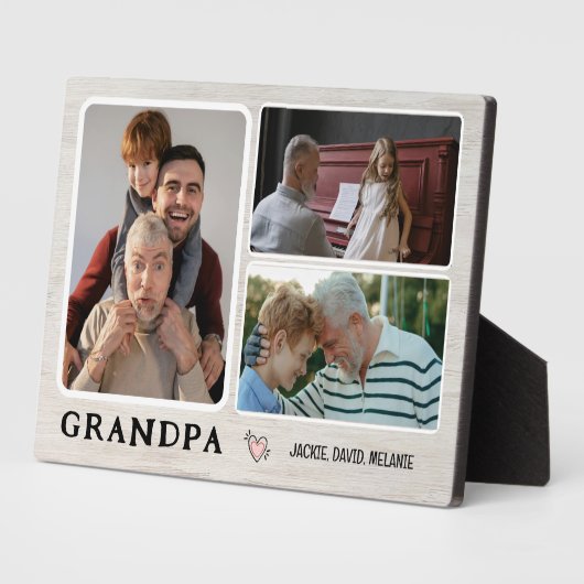 Les petits-enfants de grand-père : une plaque de c (Côté)