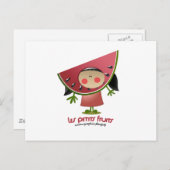 Les petits fruits briefkaart (Voorkant / Achterkant)