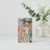 Les Petits Gateaux Marie Antoinette Cupcake & Visitekaartje (Staand voorkant)