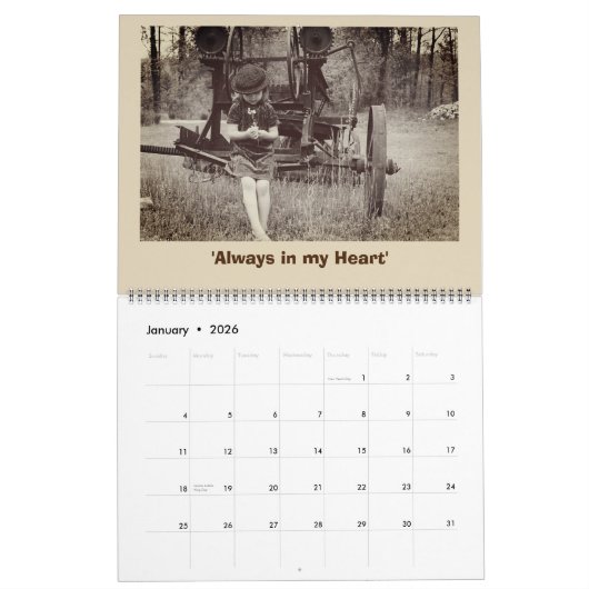 'Les Petits Rascals' ©M&B Artwork 2024 Calendrier (Jan 2026)