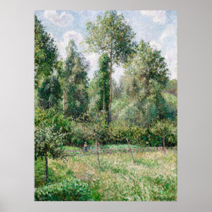 Les Peupliers de Pissarro, Affiche d'Éragny