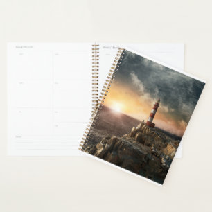 Les phares   Phare rouge et blanc
